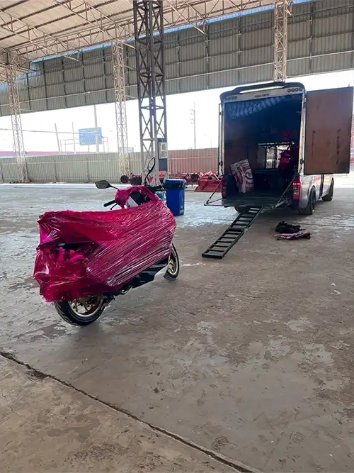 ขนส่งมอเตอร์ไซค์
